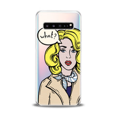 Lex Altern TPU Silicone Samsung Galaxy Case Retro Lady