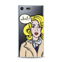 Lex Altern Retro Lady Sony Xperia Case