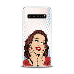 Lex Altern TPU Silicone Samsung Galaxy Case PinUp Woman