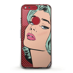 Lex Altern TPU Silicone Phone Case Vintage Woman