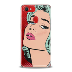 Lex Altern TPU Silicone Oppo Case Vintage Woman