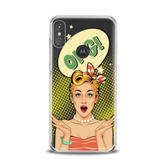 Lex Altern TPU Silicone Motorola Case Rockabilly Lady