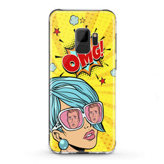 Lex Altern TPU Silicone Samsung Galaxy Case Retro Woman Print