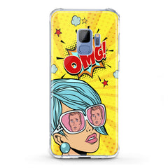 Lex Altern TPU Silicone Samsung Galaxy Case Retro Woman Print