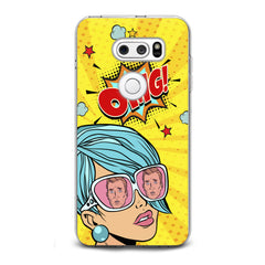 Lex Altern Retro Woman Print LG Case