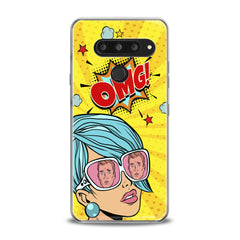 Lex Altern TPU Silicone LG Case Retro Woman Print