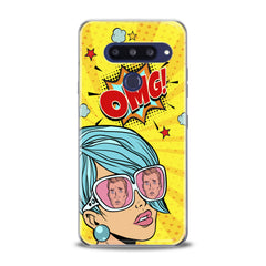 Lex Altern TPU Silicone LG Case Retro Woman Print