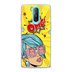 Lex Altern Retro Woman Print Oppo Case