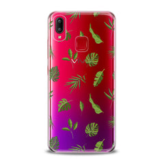 Lex Altern TPU Silicone VIVO Case Green Tropical Leaves Art