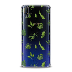 Lex Altern Green Tropical Leaves Art Vivo Case