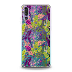 Lex Altern TPU Silicone Huawei Honor Case Colorful Tropical Leaves