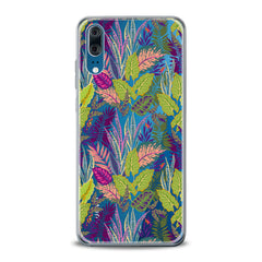 Lex Altern TPU Silicone Huawei Honor Case Colorful Tropical Leaves