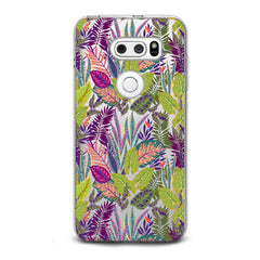 Lex Altern TPU Silicone LG Case Colorful Tropical Leaves