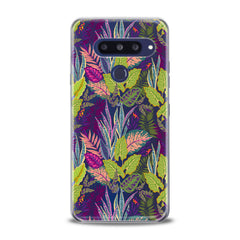 Lex Altern TPU Silicone LG Case Colorful Tropical Leaves