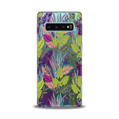 Lex Altern Colorful Tropical Leaves Samsung Galaxy Case