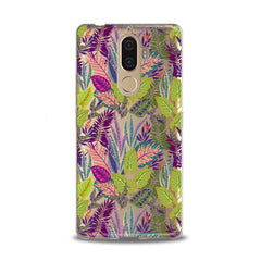 Lex Altern TPU Silicone Lenovo Case Colorful Tropical Leaves