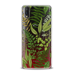 Lex Altern TPU Silicone VIVO Case Green Fern Leaf