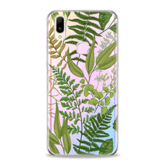 Lex Altern TPU Silicone VIVO Case Green Fern Leaf