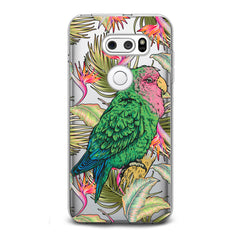 Lex Altern TPU Silicone LG Case Green Tropical Parrot