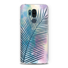 Lex Altern TPU Silicone LG Case Pearl Tropical Leaf