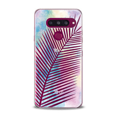 Lex Altern TPU Silicone Phone Case Pearl Tropical Leaf