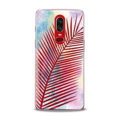 Lex Altern TPU Silicone OnePlus Case Pearl Tropical Leaf