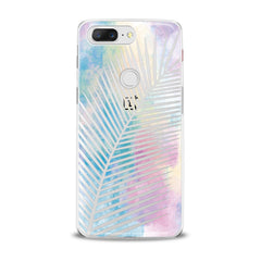 Lex Altern TPU Silicone OnePlus Case Pearl Tropical Leaf