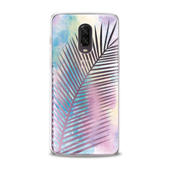 Lex Altern TPU Silicone OnePlus Case Pearl Tropical Leaf