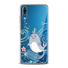 Lex Altern TPU Silicone Huawei Honor Case Cute Narwhal