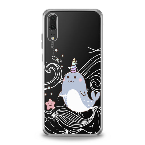 Lex Altern Cute Narwhal Huawei Honor Case