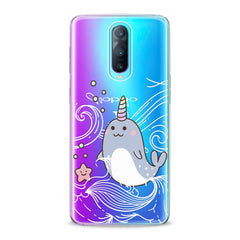 Lex Altern TPU Silicone Oppo Case Cute Narwhal