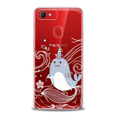 Lex Altern TPU Silicone Oppo Case Cute Narwhal