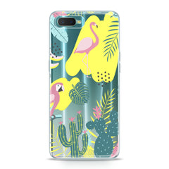 Lex Altern TPU Silicone Oppo Case Tropical Birds Nature