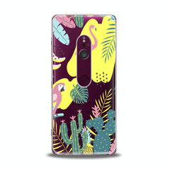 Lex Altern TPU Silicone Sony Xperia Case Tropical Birds Nature