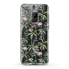 Lex Altern TPU Silicone Samsung Galaxy Case Green Palms