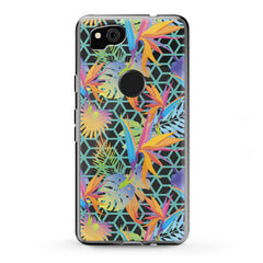 Lex Altern Google Pixel Case Colorful Leaves