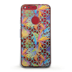 Lex Altern TPU Silicone Google Pixel Case Colorful Leaves