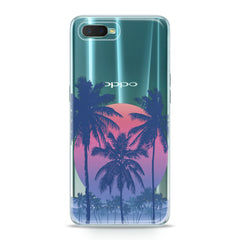 Lex Altern TPU Silicone Oppo Case Tropical Landscape