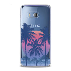 Lex Altern TPU Silicone HTC Case Tropical Landscape