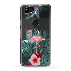 Lex Altern TPU Silicone Google Pixel Case Gentle Pink Flamingo