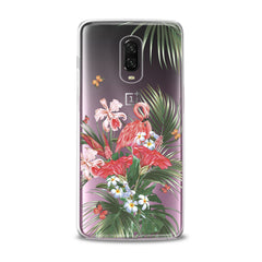 Lex Altern TPU Silicone OnePlus Case Floral Flamingo