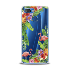 Lex Altern TPU Silicone Lenovo Case Tropical Floral Flamingo