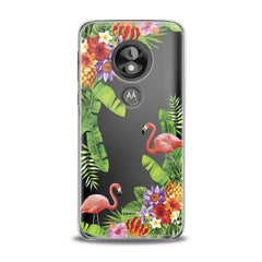 Lex Altern TPU Silicone Phone Case Tropical Floral Flamingo