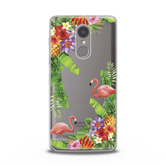 Lex Altern Tropical Floral Flamingo Lenovo Case