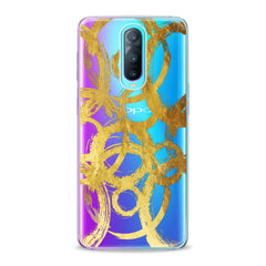 Lex Altern TPU Silicone Oppo Case Golden Circles