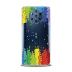 Lex Altern TPU Silicone Nokia Case Paint Splashes