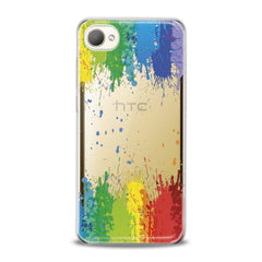 Lex Altern TPU Silicone HTC Case Paint Splashes