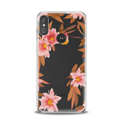 Lex Altern TPU Silicone Motorola Case Pink Flowers Blossom