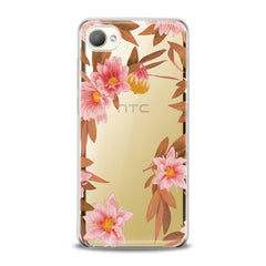 Lex Altern TPU Silicone HTC Case Pink Flowers Blossom