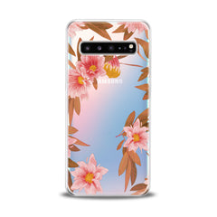 Lex Altern TPU Silicone Samsung Galaxy Case Pink Flowers Blossom